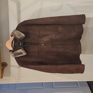 Daniel Hechter Suede Fur lined Jacket